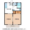 名鉄広見線/可児川駅 徒歩24分 2階 築39年 2DKの間取り