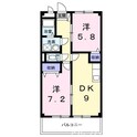 スプリームタウンの間取図