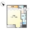 メゾンドモンブラン 1Rの間取り