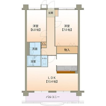 間取図 グランコリーヌ