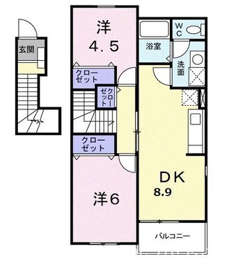 間取図 エアリー　カーサⅠ