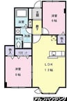スカイハイツ大針　Ａ 2LDKの間取り
