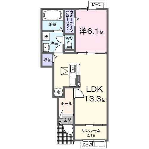 間取り図 ブルースカイ　Ａ