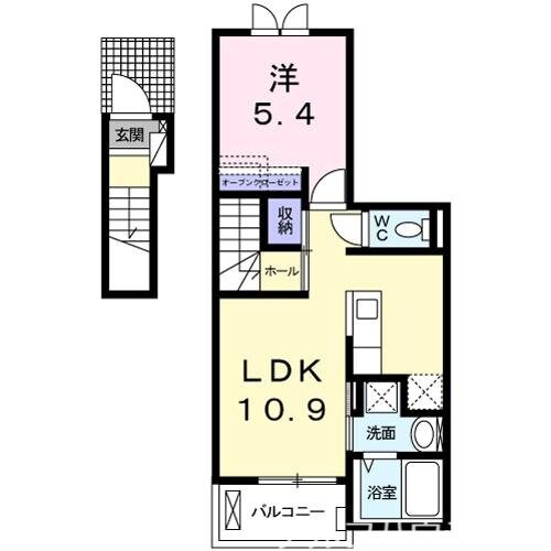 間取り図 ロジェ