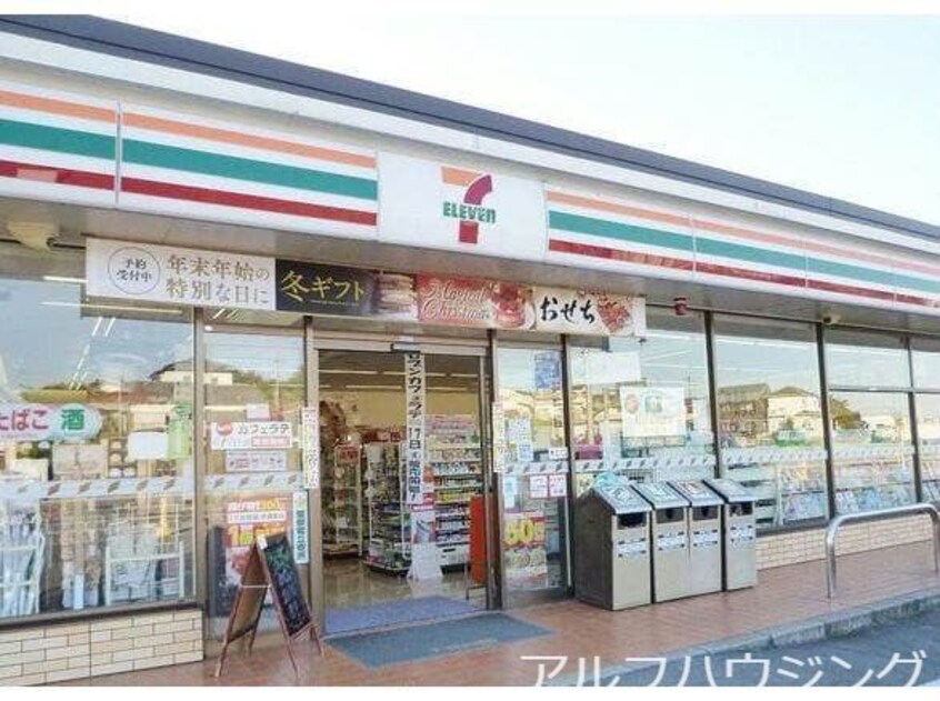 セブンイレブン可児今渡店(コンビニ)まで745m アムールB