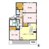 ルビーン・レオーネA 3LDKの間取り