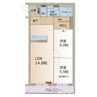 アルバコート 2LDKの間取り