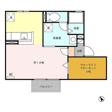 間取り図 セジュールショコラ