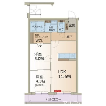 間取図 アルバコート