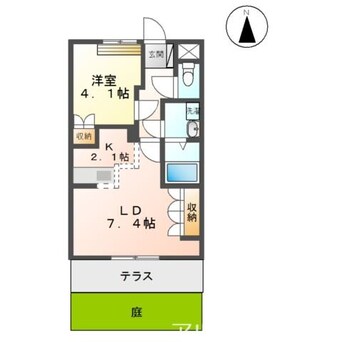 間取図 シェルル　ウイング（Ｓhelulu-Wing）