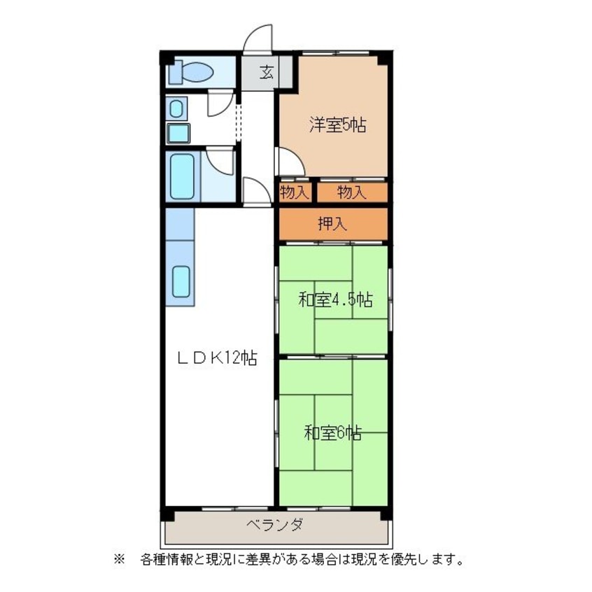 間取図 パルテノン