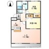 フィットタウン．Ｎ（Ｆｉｔ　Ｔｏｗｎ．Ｎ） 2LDKの間取り