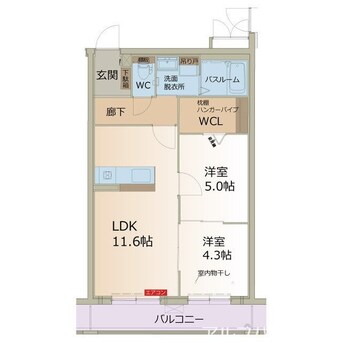 間取図 ラフォーレ西可児