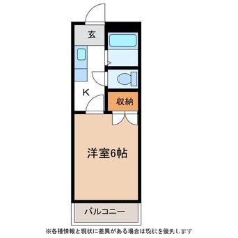 間取図 リバーサイド弐番館