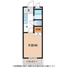 リバーサイド弐番館 1Kの間取り