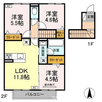 間取図 駅西　Ⅲ