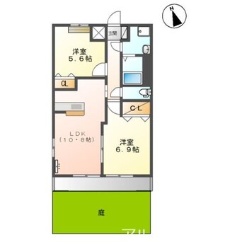 間取図 あいな39