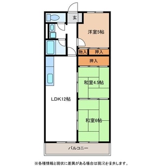間取図 ウインズ山手