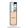 ウッドベル 1Kの間取り