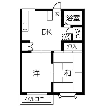 間取図 エル・ガーデンC