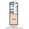 ゴールデンハイツ 1Kの間取り