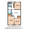 ソレイユフジ 3DKの間取り