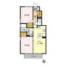 リアンＴ 2DKの間取り