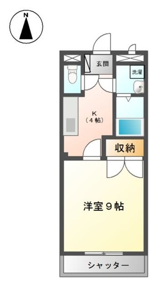 間取図 向学ハイツ歓