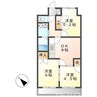 若宮レジデンス 3DKの間取り