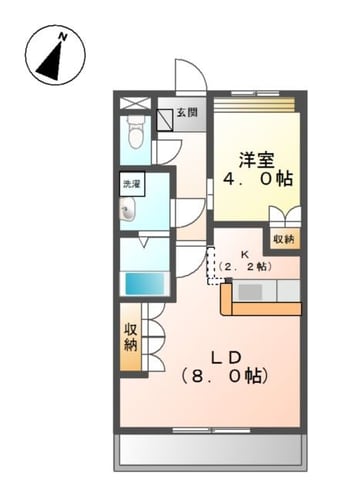 間取図 オアシス　ヒロミ（Ｏａｓｉｓ　Ｈｉｒｏｍｉ）