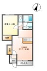アンジュ　Ｂ 1LDKの間取り