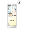 エスポアール郷 1Kの間取り