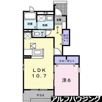 間取図 バンバハウス　Ａ