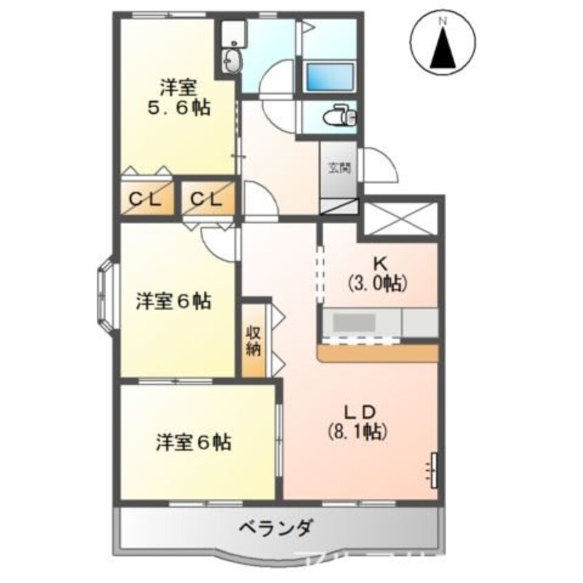 間取図 ファミール