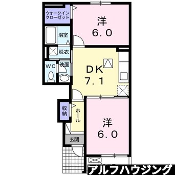 間取図 カーサ・モデルノ