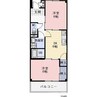 サンヒルズ羽生 2DKの間取り