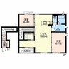 マメゾン 2LDKの間取り