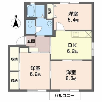 間取図 エスポワール可児
