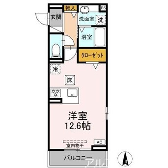 間取図 カサリンダ