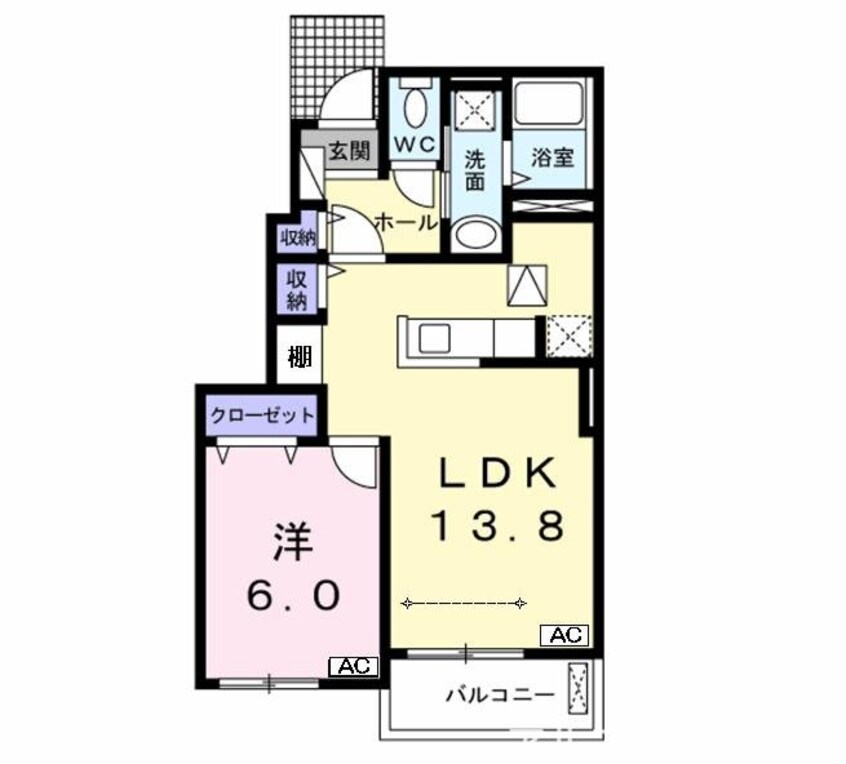 間取図 エバーロング