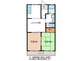 間取図 クリエートタウニーB