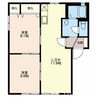 フォーレス四季 2LDKの間取り