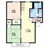 アネックス本郷 2LDKの間取り