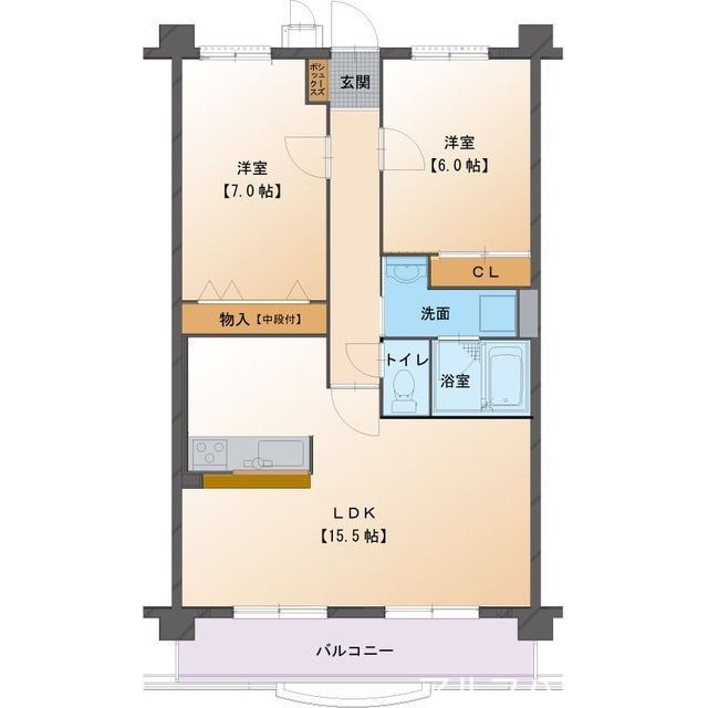 間取り図 ハートフル春里