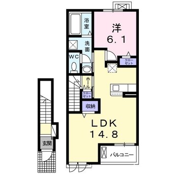 間取図 ラ・ヴィエルジュ