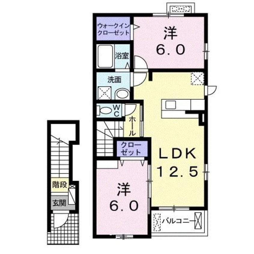 間取図 リバーサイド寿