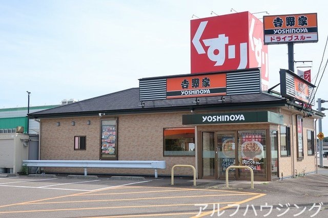 吉野家(その他飲食（ファミレスなど）)まで750m リバーサイド寿