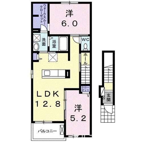 間取り図 ヴィア　ヴィトーリア