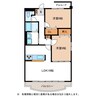 Lotos BlumeⅡ 2LDKの間取り