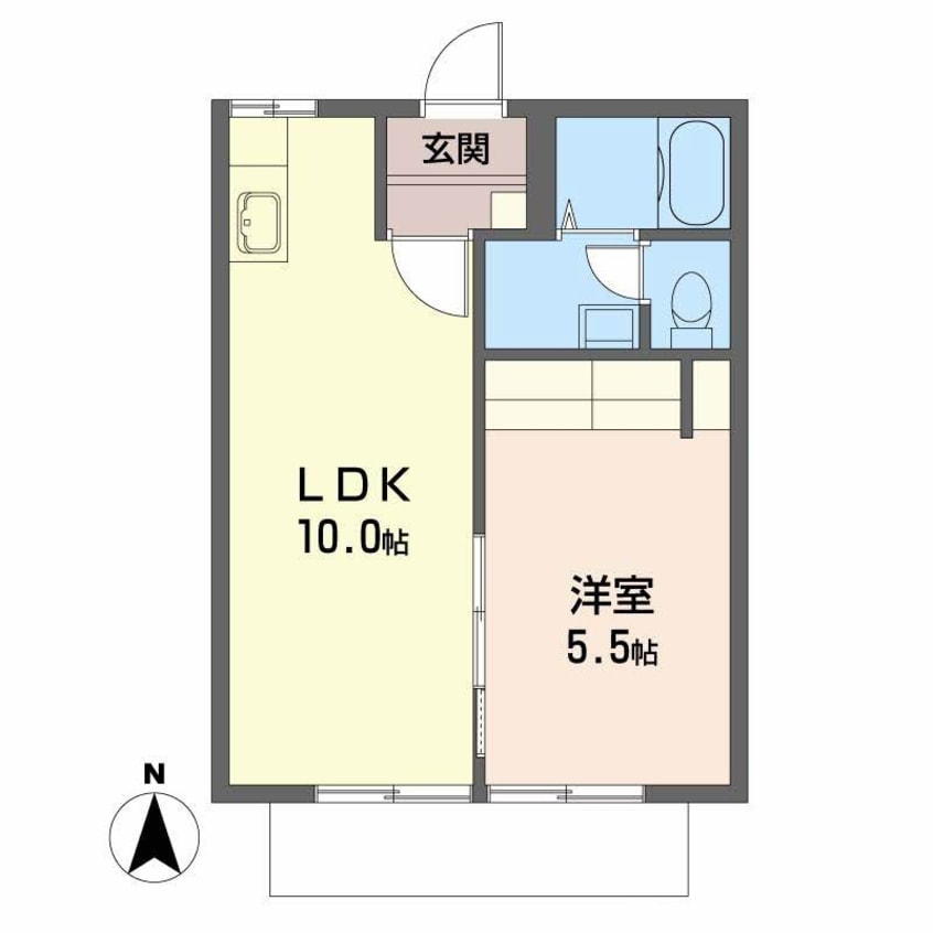 間取図 フレグランス寿志